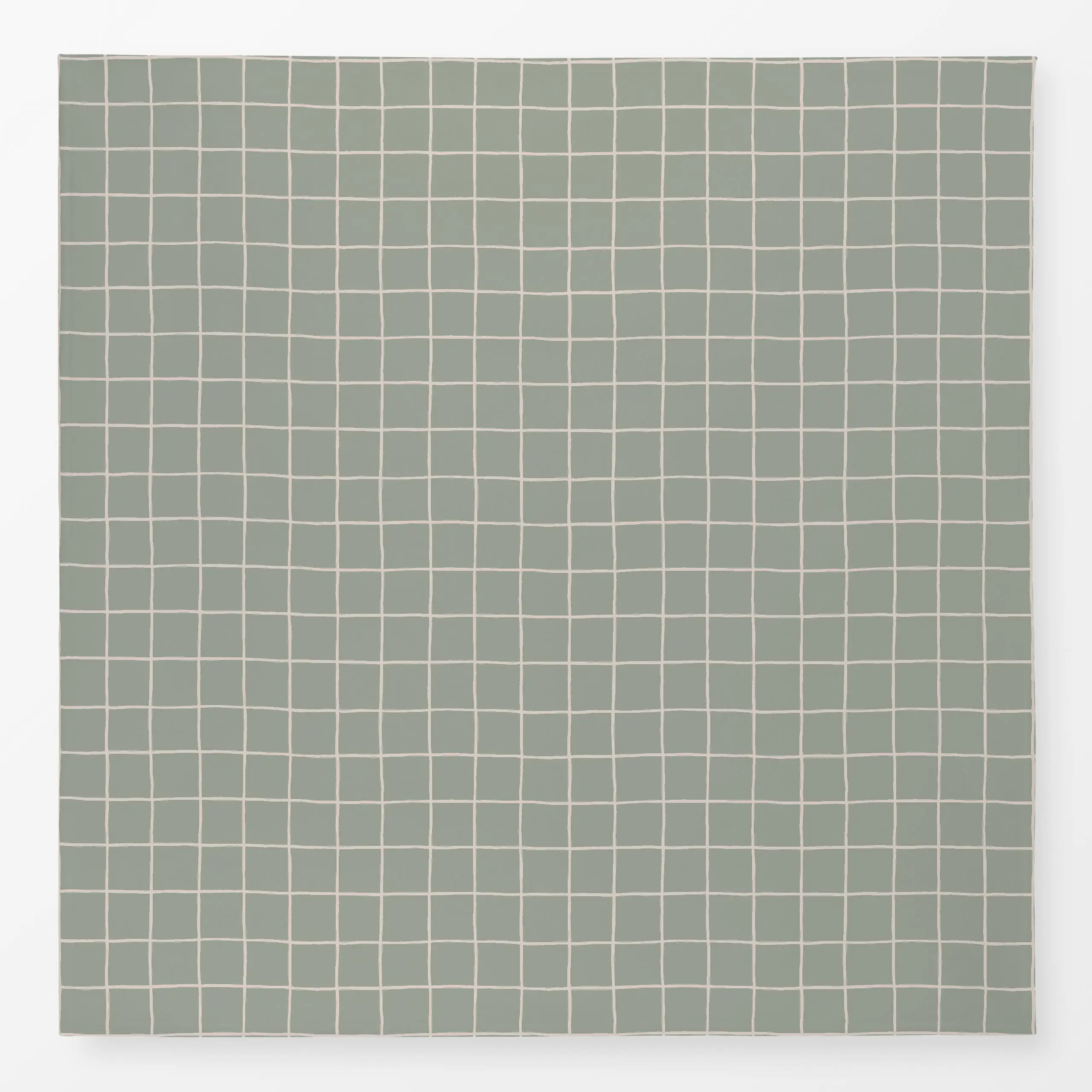 Tischdecke Karo grün - Herbst, Symbole & Muster - von „Studio Kesse x petitsourirdesign"; trend, Herbst, minimalistisch, sch...