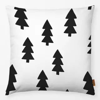 Kissen Winter Trees Black & White