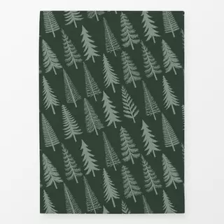 Geschirrtücher Tannenbäume Weihnachten grün