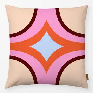 Kissen Vintage Diamond Tiles