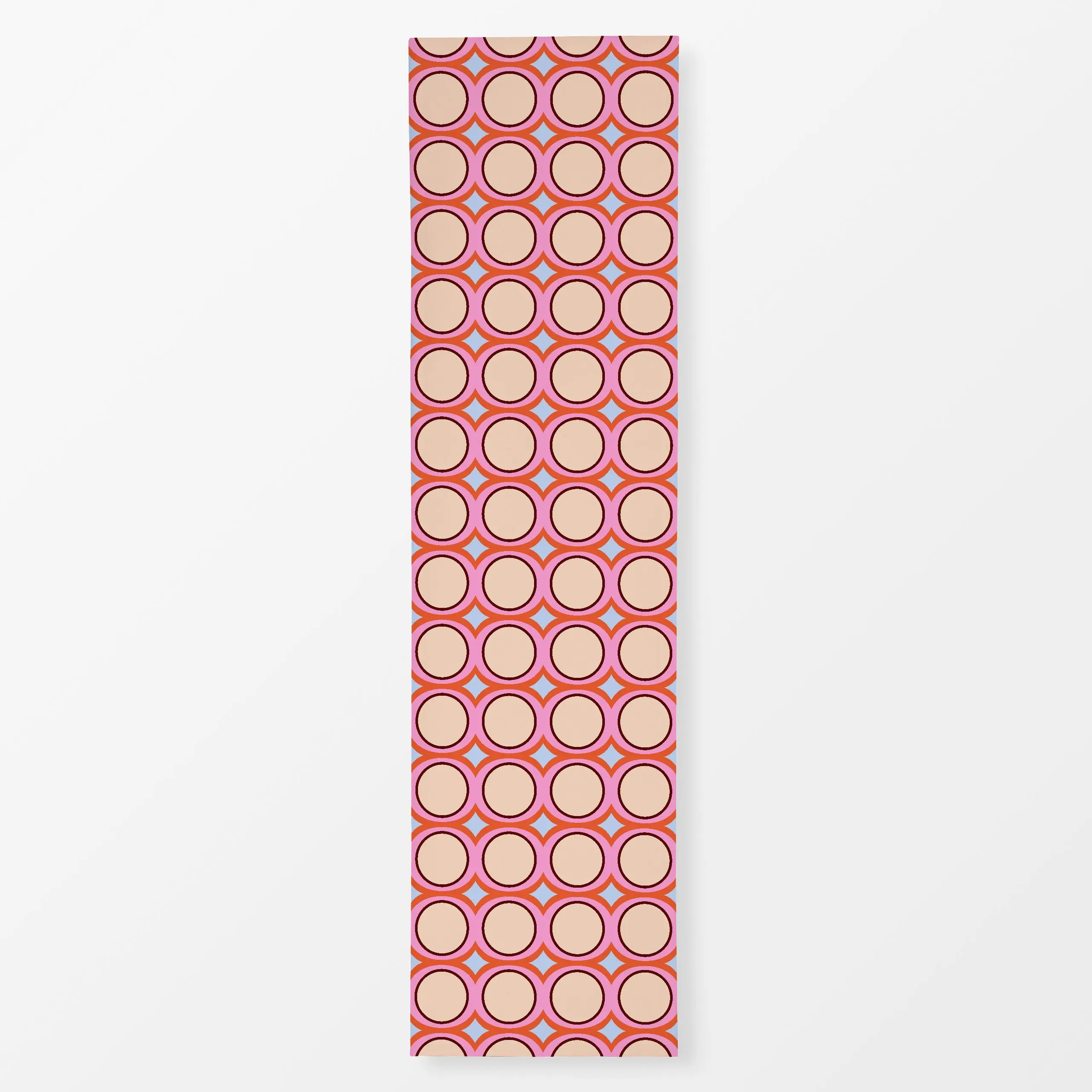 Tischläufer Vintage Diamond Tiles, gemustert, von Karen Menzenbach