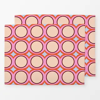 Tischset Vintage Diamond Tiles