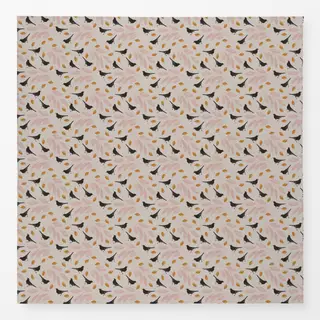 Tischdecke Amsel im Frühling