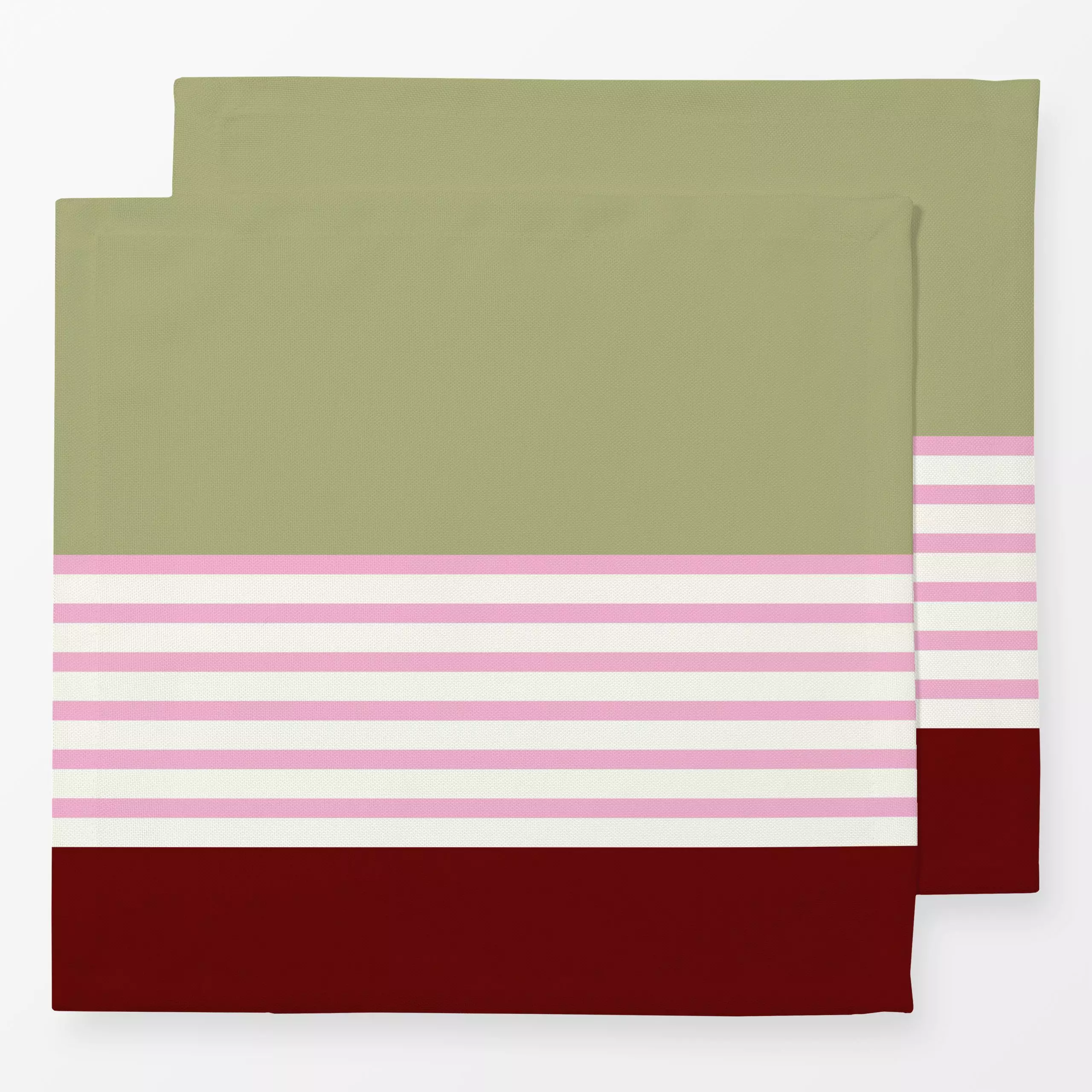 Servietten SAFARI Stripes 2 - Symbole & Muster - von „Primus Pattern"; minimal, Streifen, Retro, stripes, gestreift, Streife...