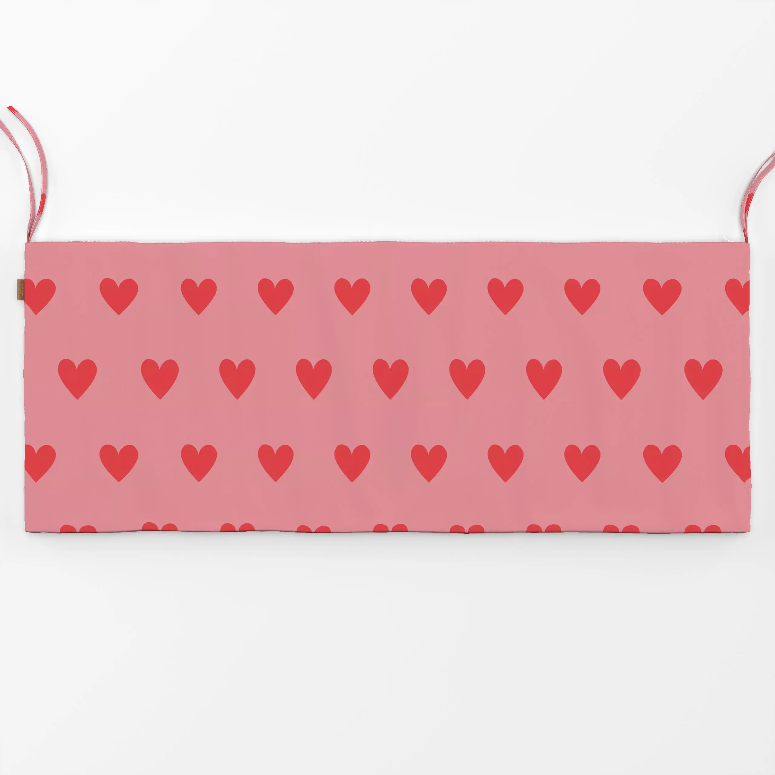 Bankauflage Valentin Herz Rosa - Liebe, Romantik & Pride, Anlässe - von „Studio ROSAGRAU"; Herzen, Valentinstag, Liebe, Herz...