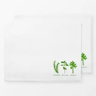 Tischset Gartenkräuter