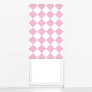 Raffrollo Checks Upside Down