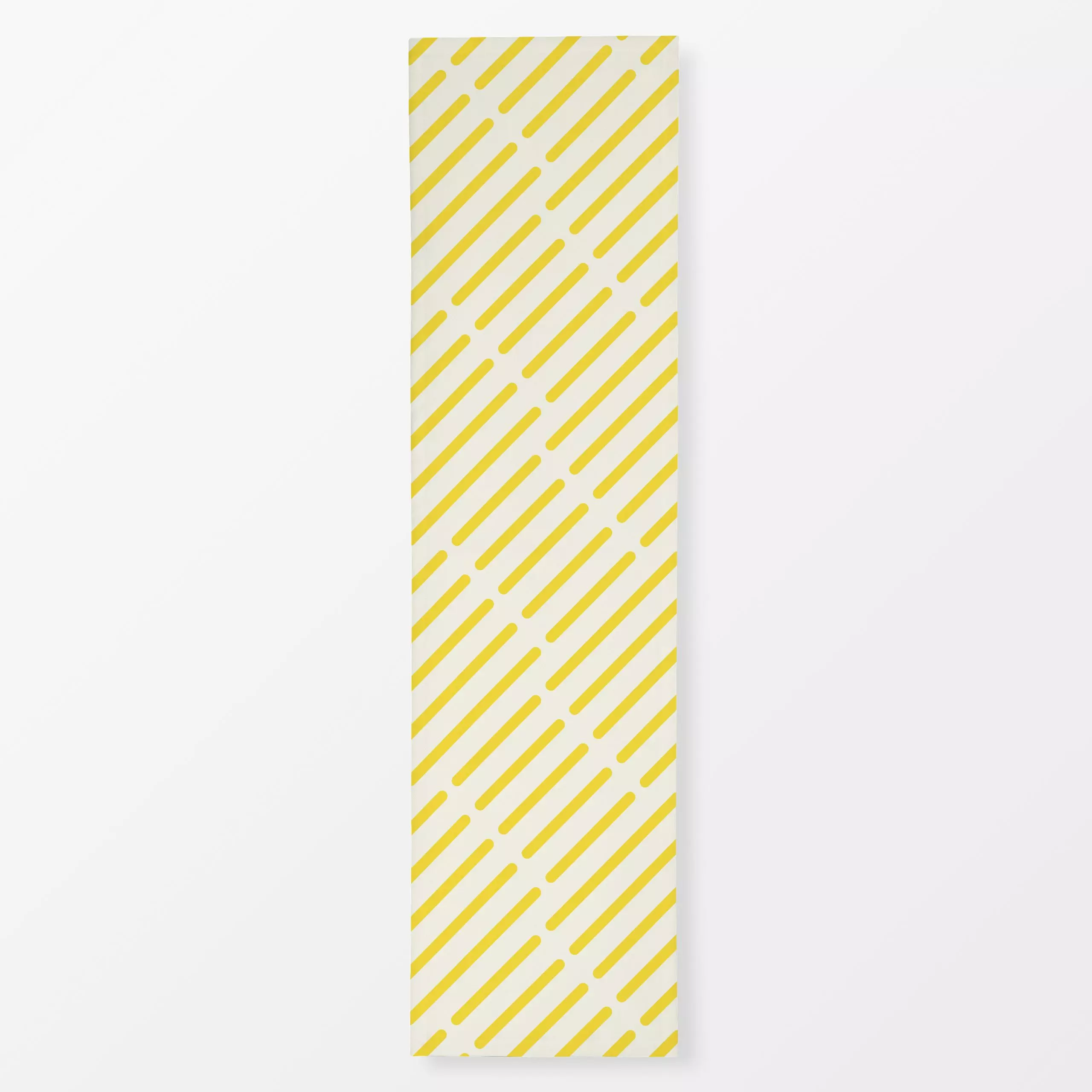 Tischläufer Streifen Gelb Gap - Symbole & Muster - von „Jana Moßmann"; Muster, Streifen, gelb, pattern, neon, Streifenmuster...