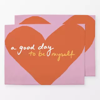 Tischset A good day to be myself