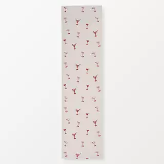 Tischläufer Cocktail Pattern Rot