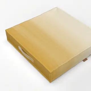 Bodenkissen Yellow Watercolor Gradient