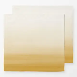 Servietten Yellow Watercolor Gradient