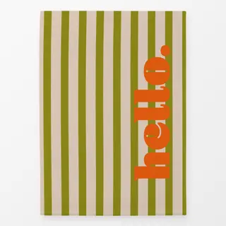 Geschirrtücher Stripes-Hello-green