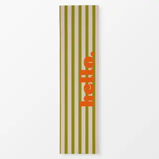 Tischläufer Stripes-Hello-green