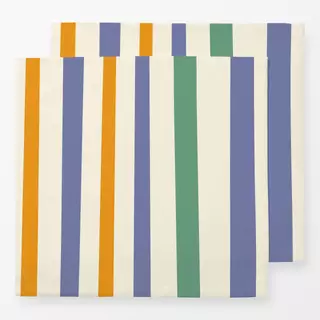 Servietten Streifen bunt