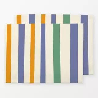 Tischset Streifen bunt