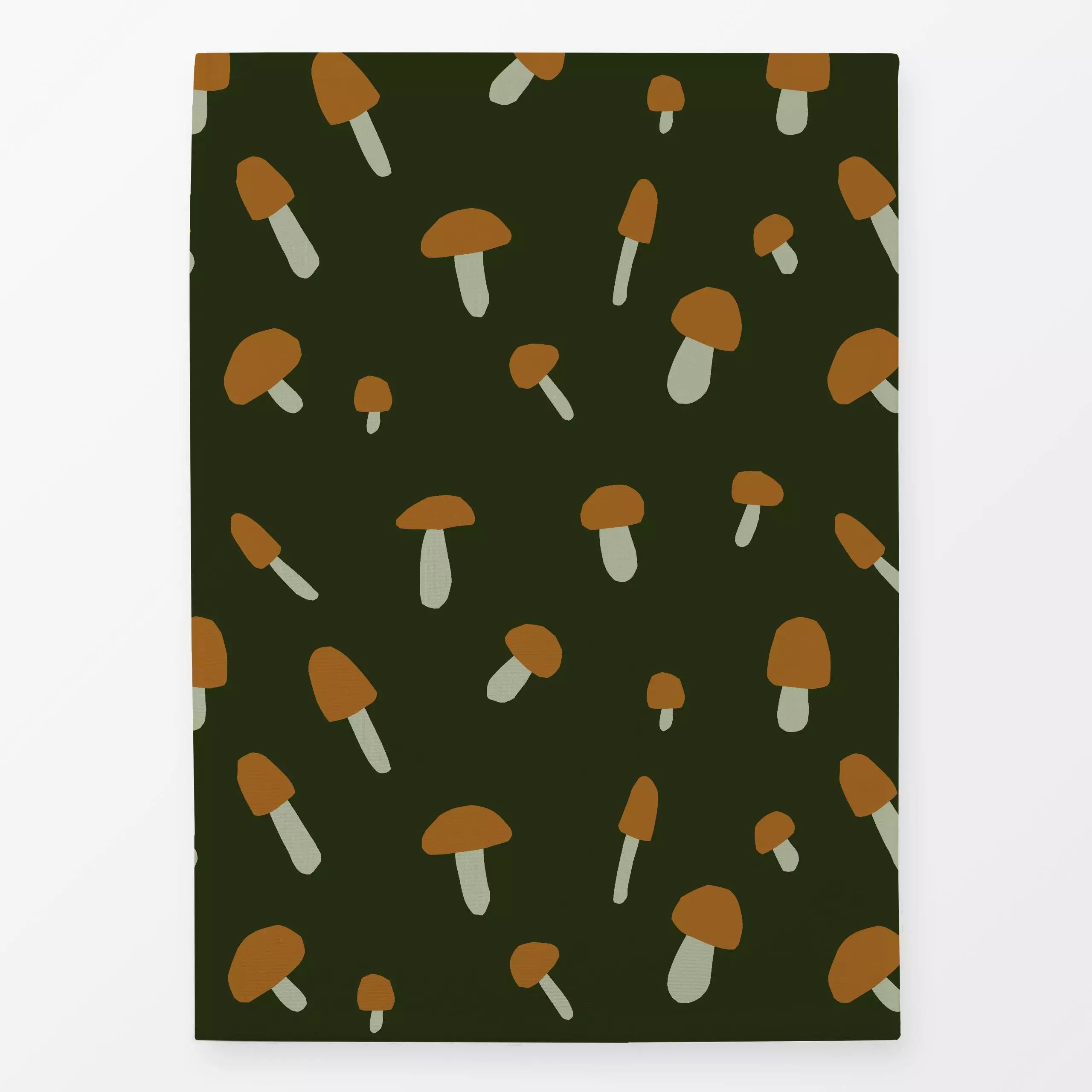 Geschirrtücher Pilze dunkel - Herbst, Küche, Essen & Trinken - von „Julia Schumacher"; Wald, Scherenschnitt, pilze, juliasch...