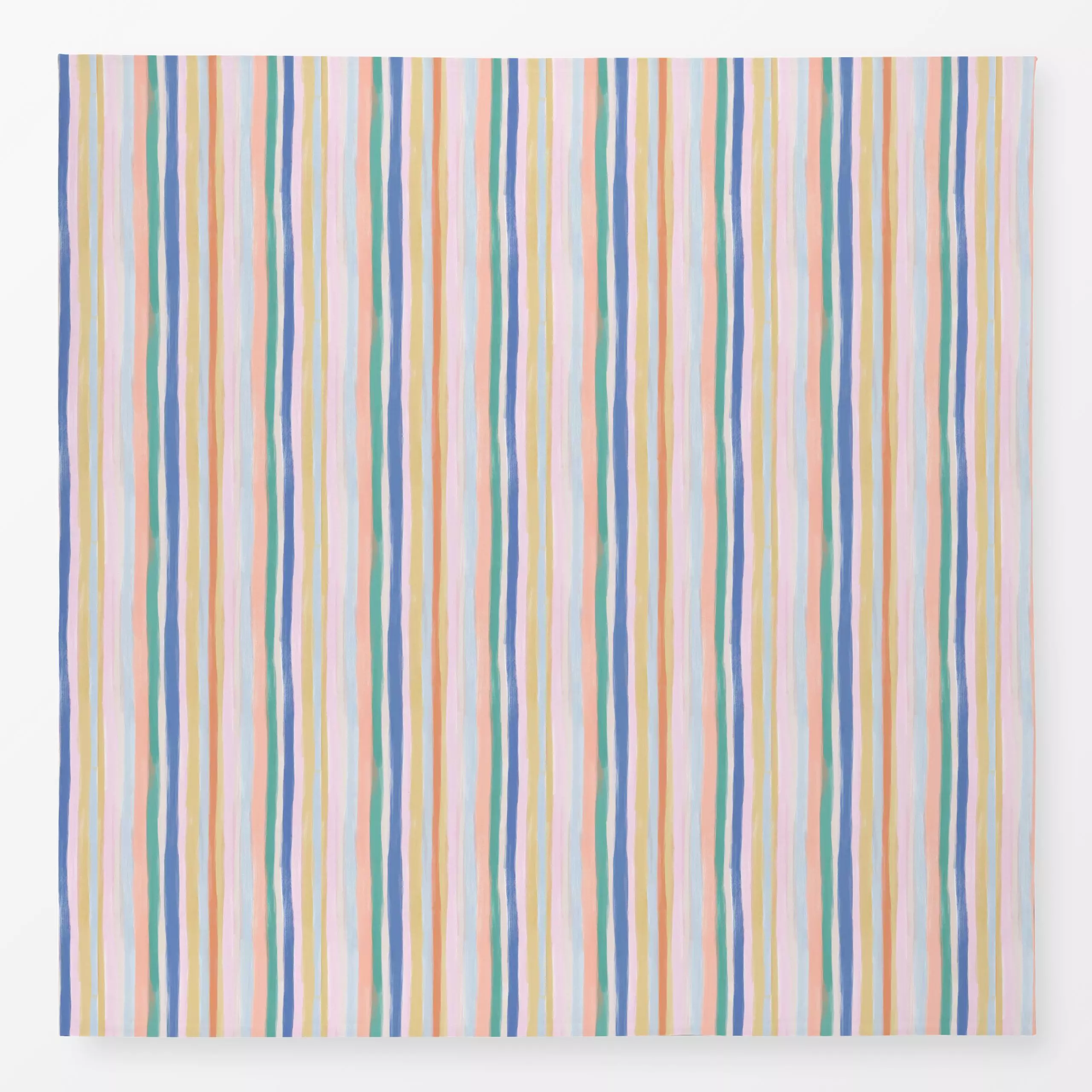 Tischdecke Häppy Herbst Waterstripes - Herbst, Symbole & Muster - von „Studio ROSAGRAU"; hippie, Wasserfarben, Streifen, bun...