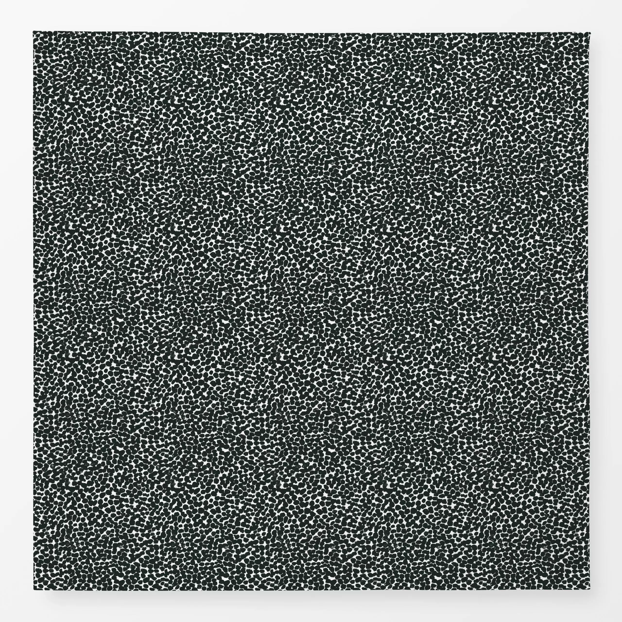 Tischdecke Stone Texture - Symbole & Muster - von „Julia Schumacher"; minimal, Pinsel, abstrakt, Punkte, graphisch, anthrazi...