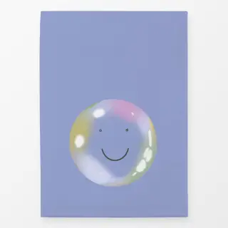 Geschirrtücher Seifenblase Smile Blau
