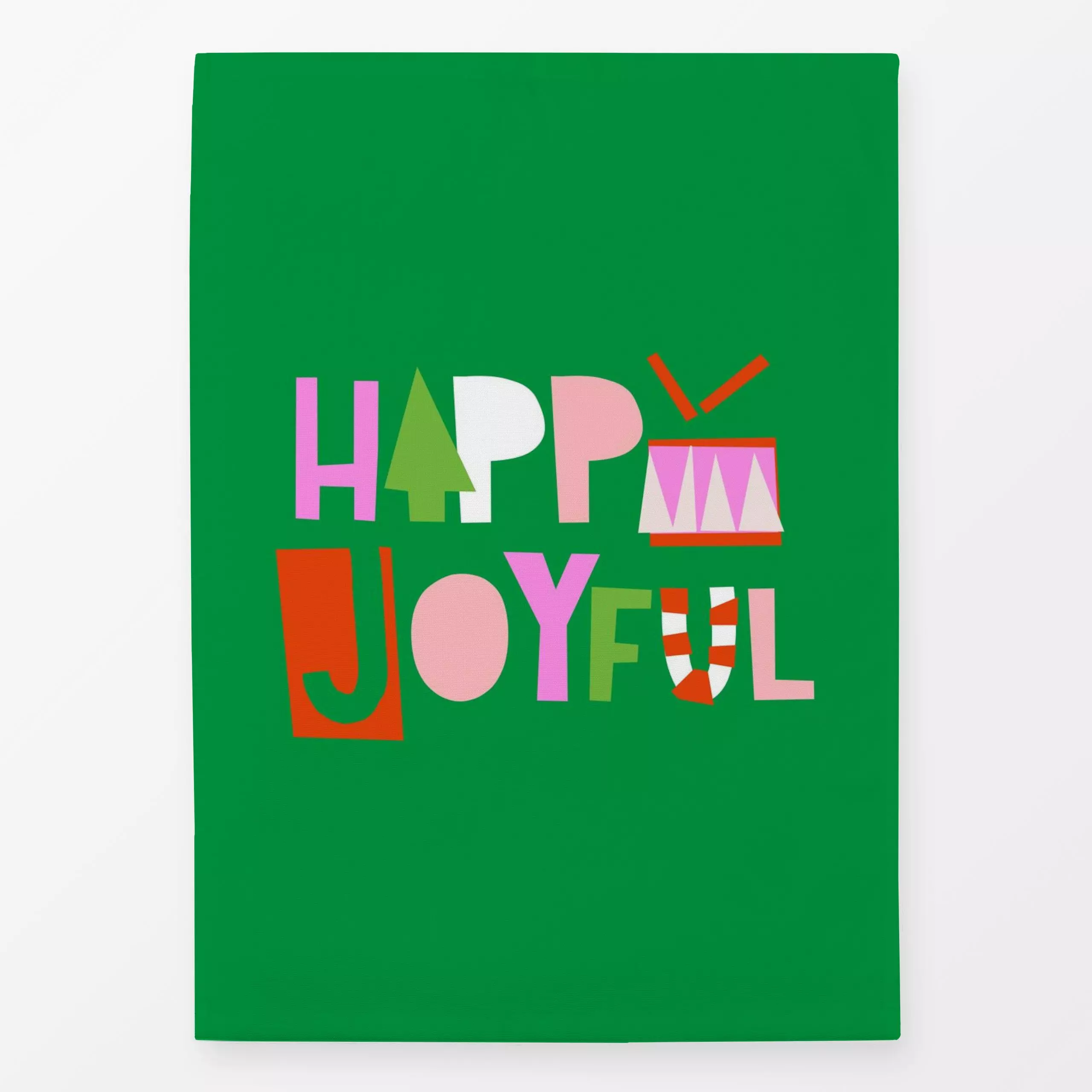 Geschirrtücher Happy Joyful Christmas - Kinderzimmer & Motive für Kinder, Sprüche & Schriftzüge, Winter - von „Lisa Jasmin B...