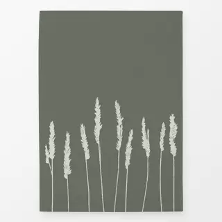 Geschirrtücher Strandhafer Grün Dunkel