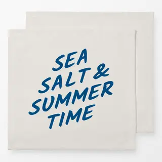 Servietten sea salt summertime Dark