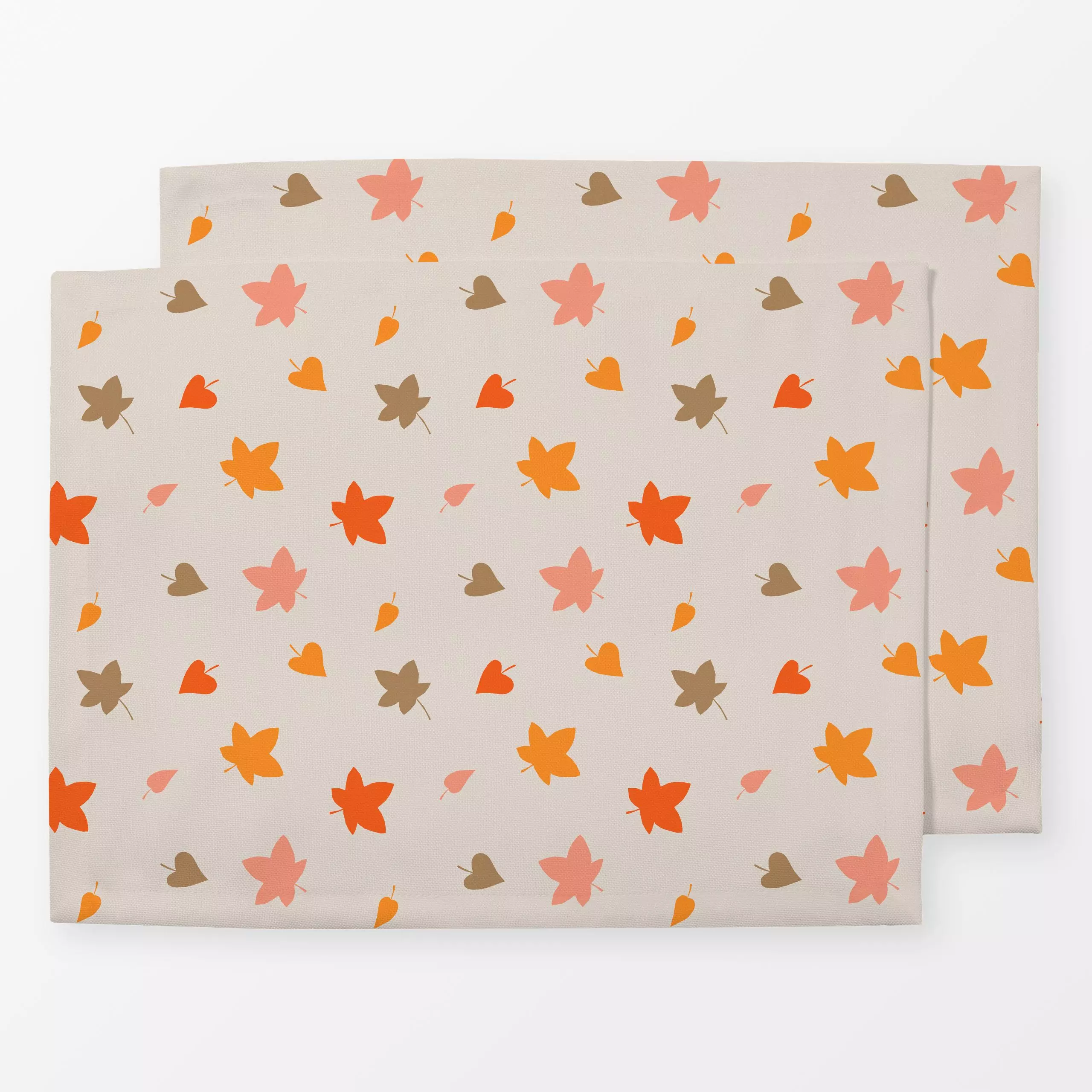 Tischset Herbst Freude - Blumen & Florales, Herbst - von „Julia Reyelt"; Blatt, Fuchs, Wildtiere, Herbstdeko, Freude, herbst...
