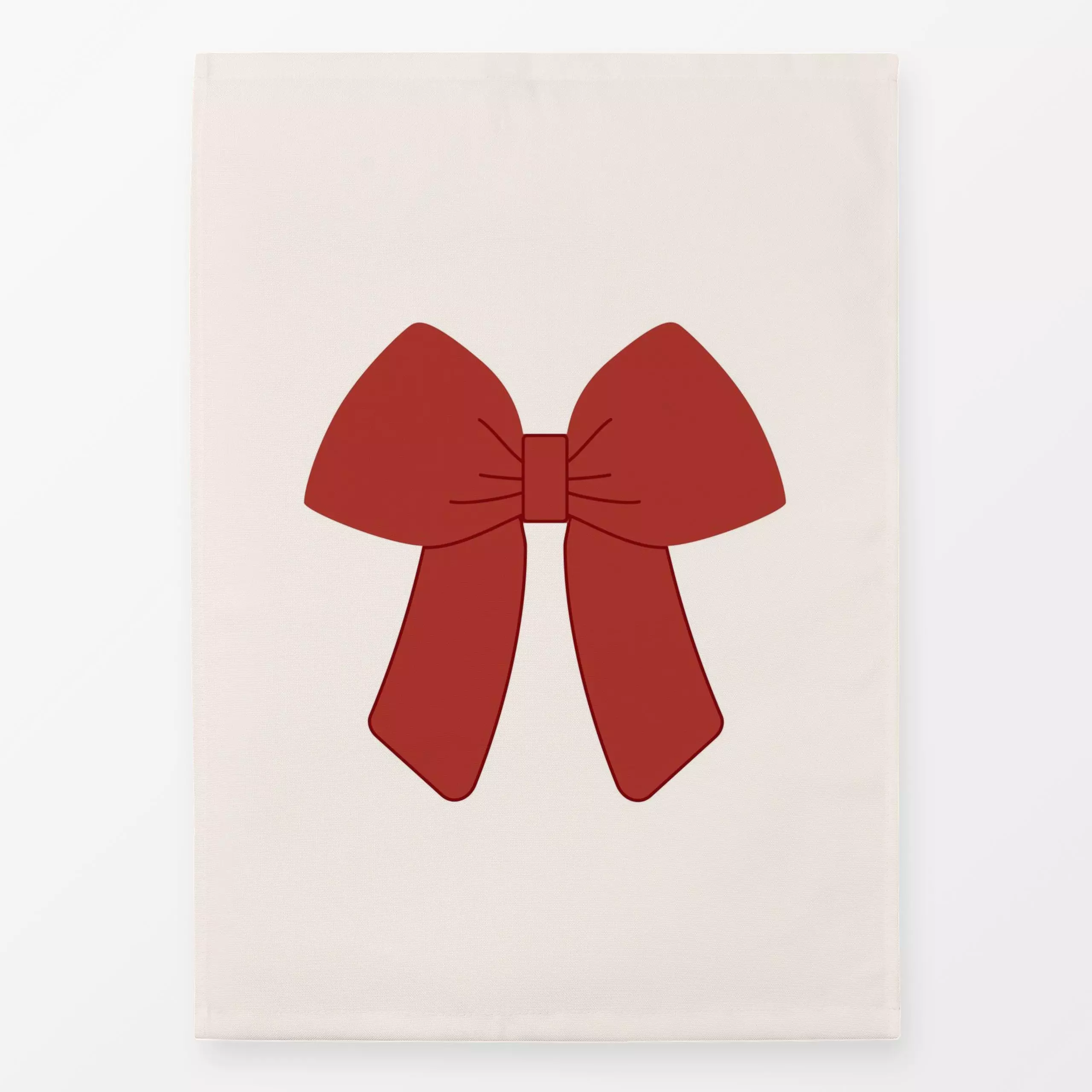 Geschirrtücher Bow for Christmas - Weihnachten, Winter - von „Jana Moßmann"; Weihnachten, Kinderzimmer, Winter, weihnachtlic...