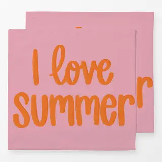 Servietten I LOVE SUMMER