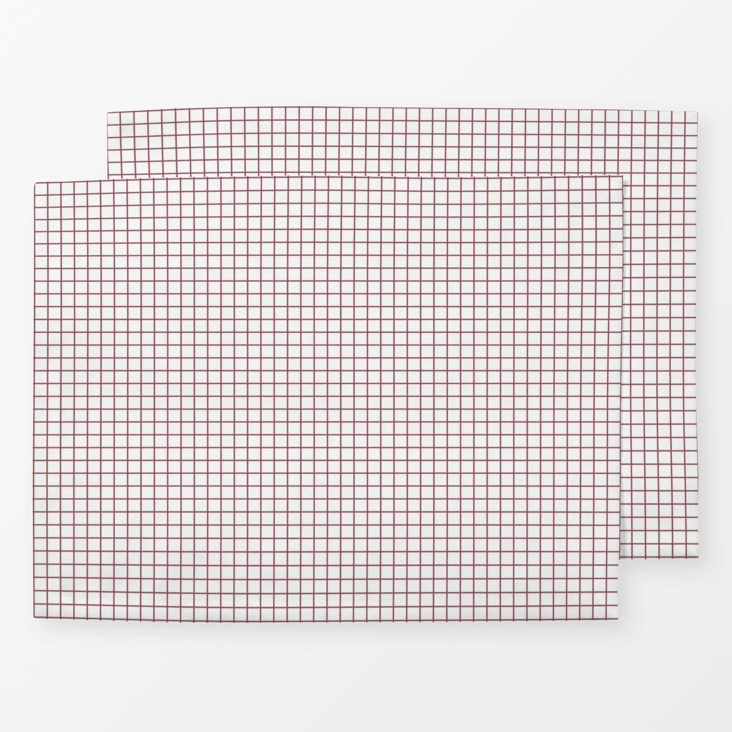 Tischset Mini Grid - Symbole & Muster - von „Studio ROSAGRAU"; Muster, Geometrisch, modern, grid, Karo, minimalistisch, Rast...