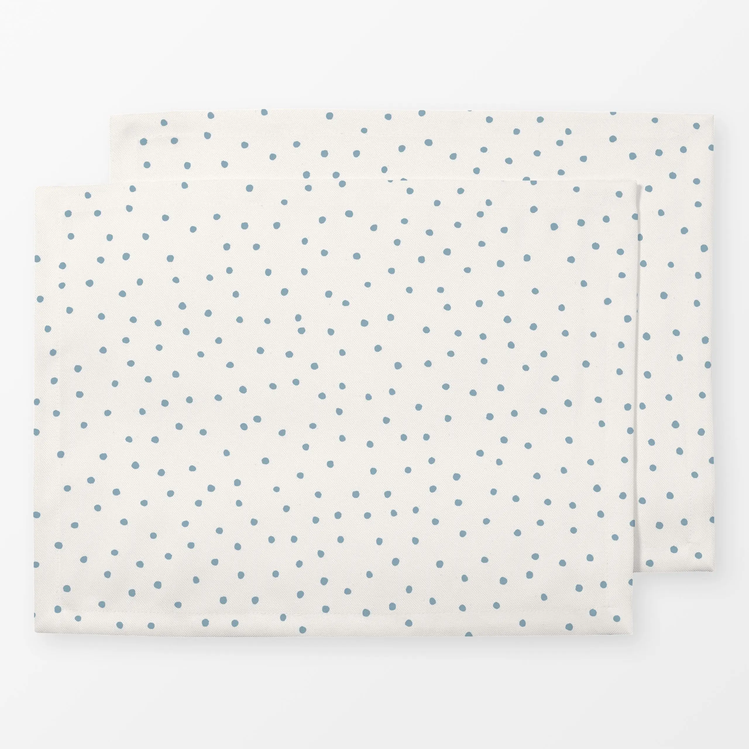 Tischset Dots light blue - Kinderzimmer & Motive für Kinder, Symbole & Muster - von „Anna Petersen"; creme, Kinderzimmer, Le...