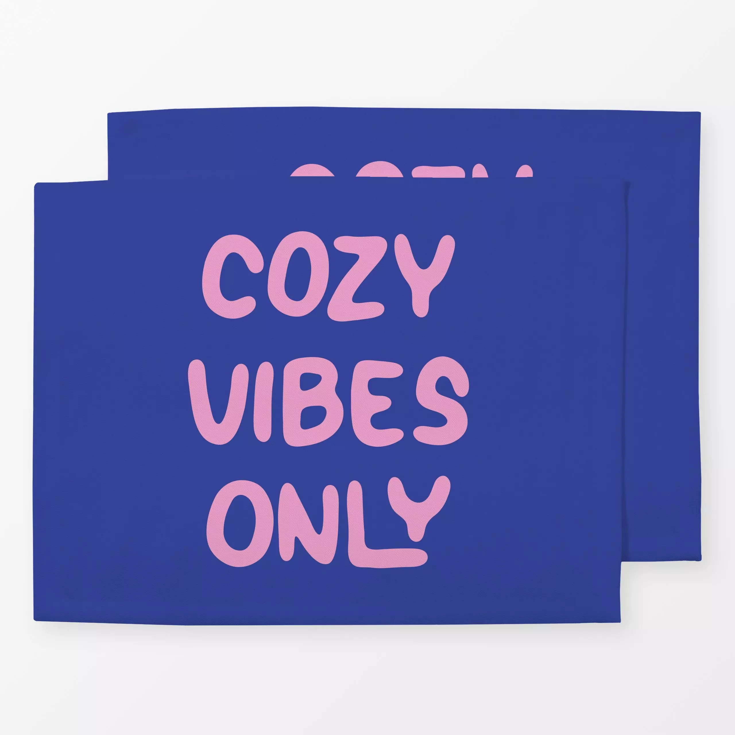 Tischset Cozy Vibes only - Sprüche & Schriftzüge - von „moDeern Design Studio"; Hygge, Cozy, moDeern, homesweethome, stayhom...