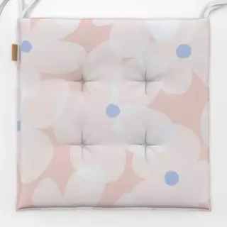 Sitzkissen Daisy Bloom Rosa
