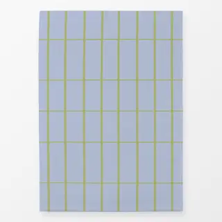 Geschirrtücher Hellblau Grün Kariert