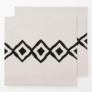 Servietten Boho Ornament wool