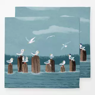 Servietten Moewengang