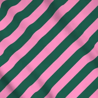 Meterware Christmas Stripes Pink Grün