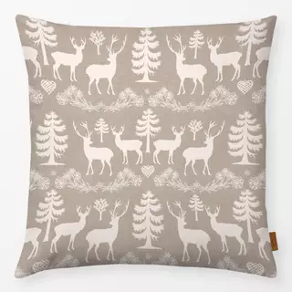 Kissen Winter deer and woodlands IV