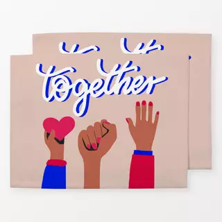 Tischset Women together
