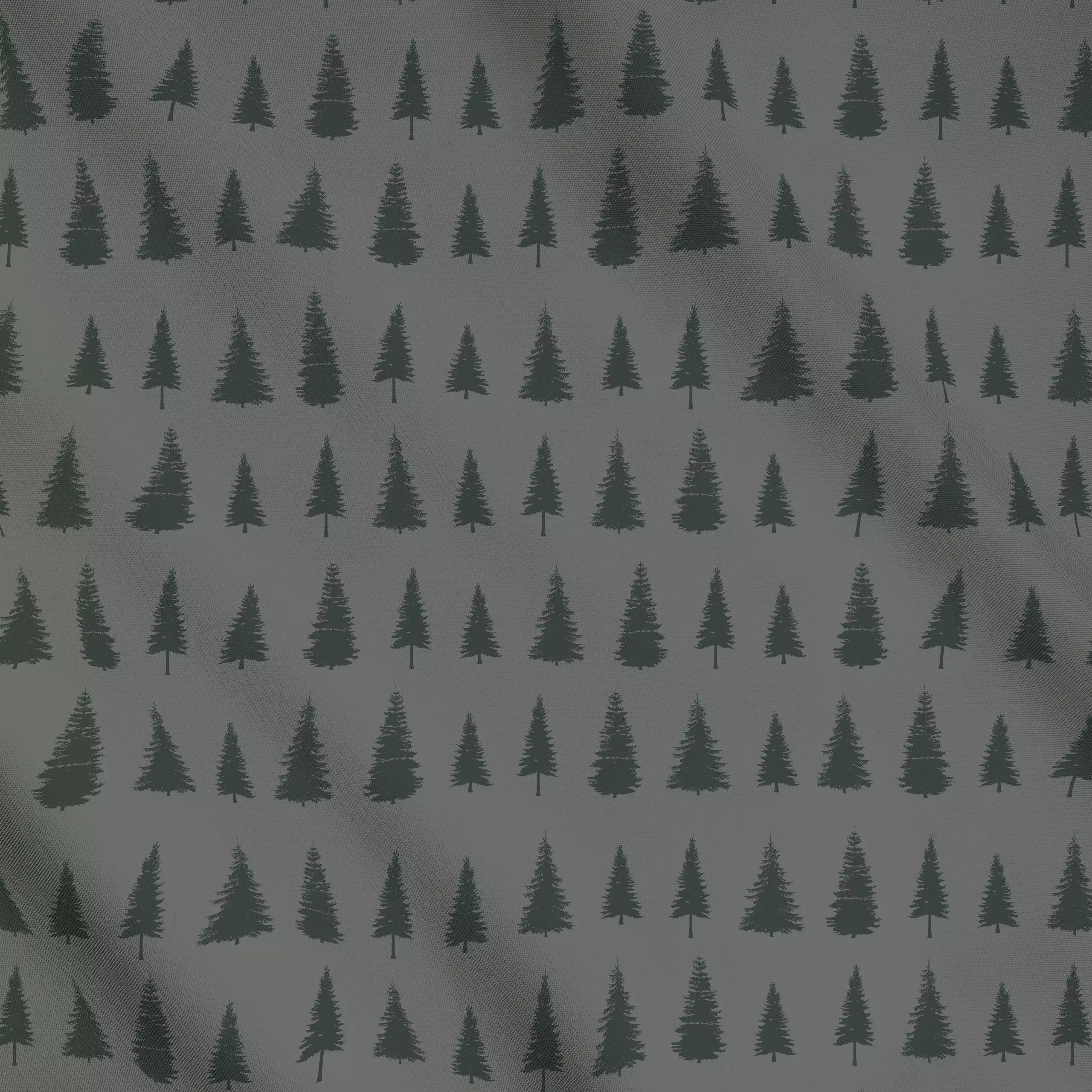 Meterware Tannenwald - Natur & Landschaft, Weihnachten - von „Carolin Vonhoff"; Muster, Wald, Tannenbaum, Tannenzapfen, Weih...