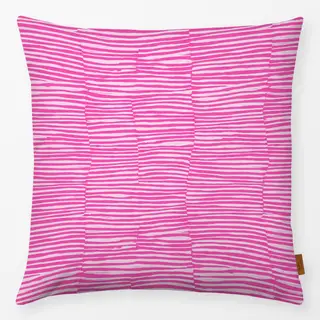 Kissen Geradlinigkeit pink