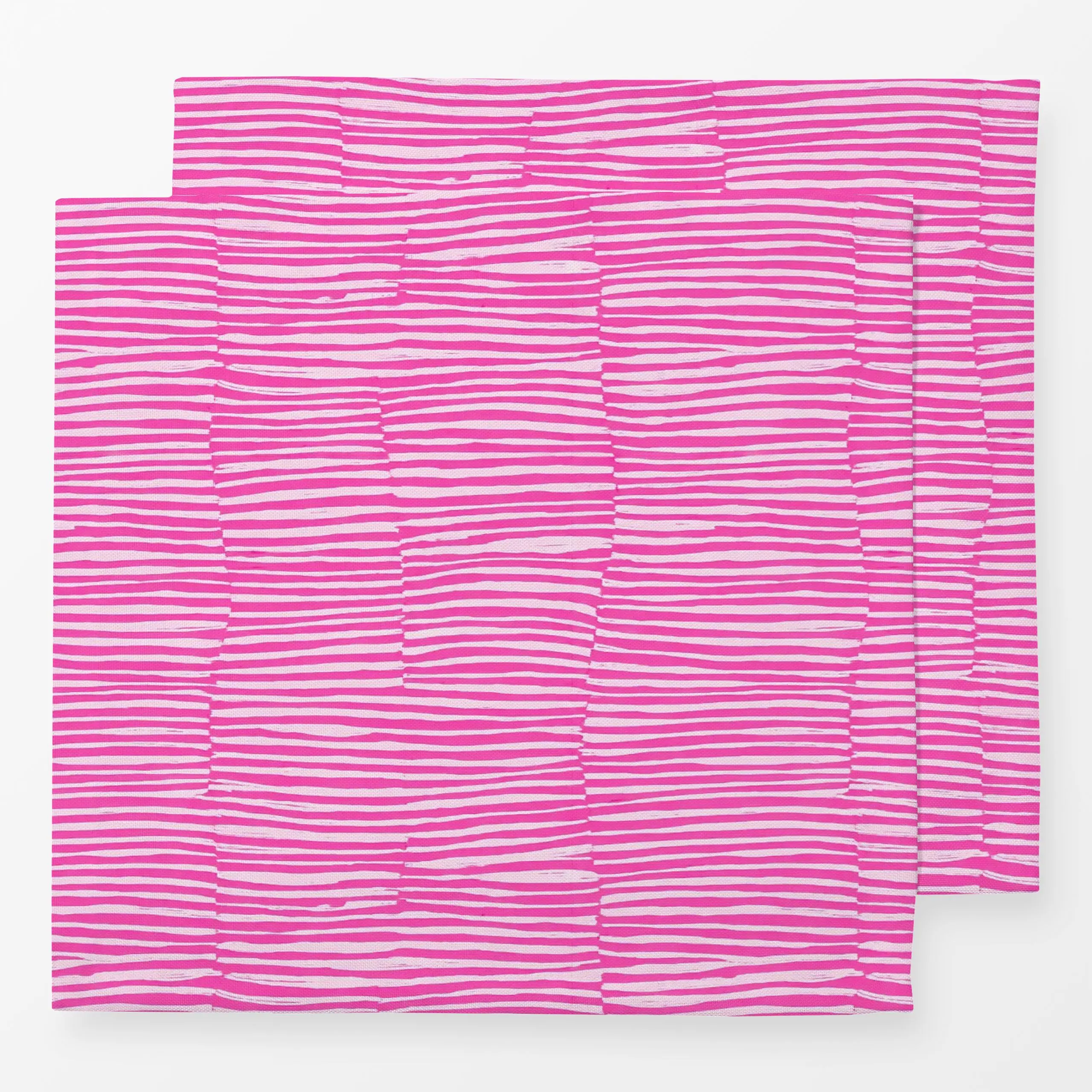 Servietten Geradlinigkeit pink - Liebe, Romantik & Pride, Symbole & Muster, Aktion - von „Malou Studio"; marrokko, boho, hip...