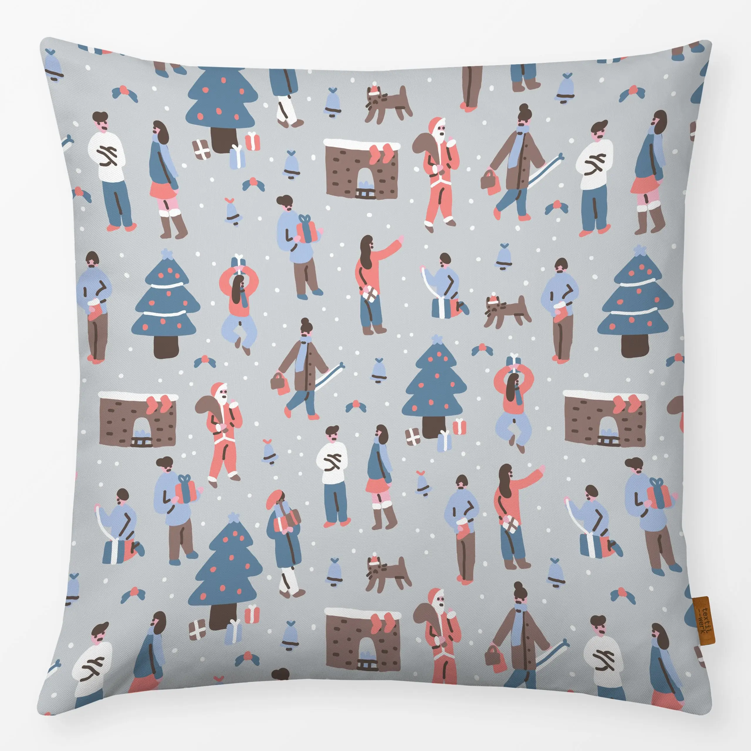 Kissen Christmas Gifts - Weihnachten - von „Sara Maese"; Merry Christmas, Weihnachten, christmas, MerryChristmas, christmast...