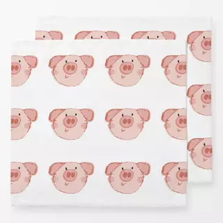 Servietten Schweinchen Karl