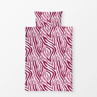 Bettwäsche Zebramuster