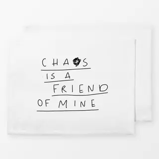 Tischset Chaos is a friend of mine