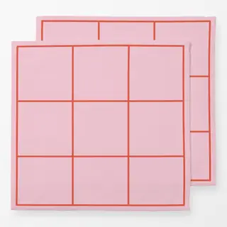 Servietten Happy Grid
