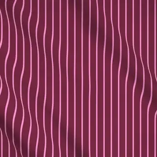 Meterware Mahagony Pink Nadelstreifen