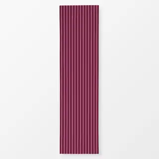 Tischläufer Mahagony Pink Nadelstreifen